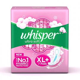 WHISPER ULTRA SOFT XL NAPKINS 7PAD